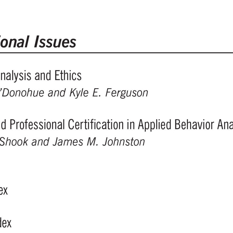 Sách Handbook of Applied Behavior Analysis