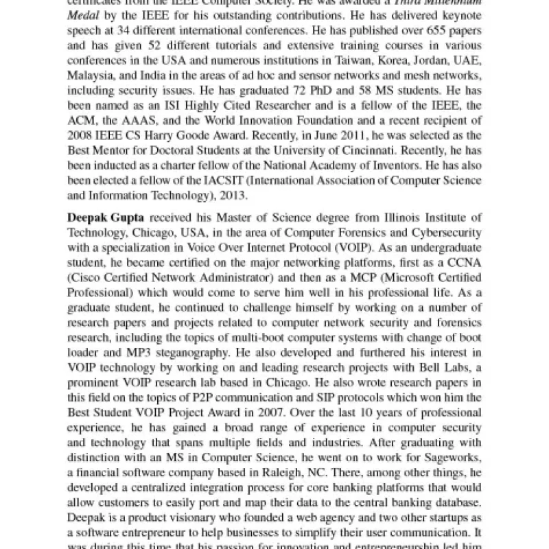 Handbook Of Computer Networks And Cyber Security