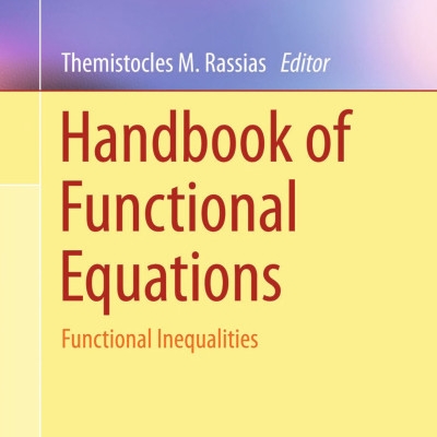 Sách Handbook of Functional Equations Functional Inequalities