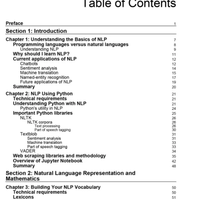 Hands-On Python Natural Language Processing