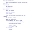 Hands-On Recommendation Systems with Python