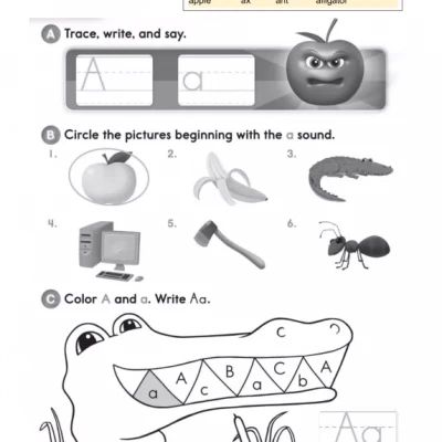 HANNIE HOMESCHOL ENGLISH BOOK K (Sách đen trắng)