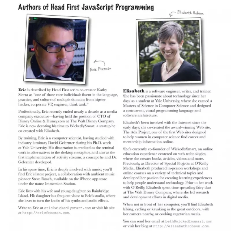 Head First JavaScript Programming