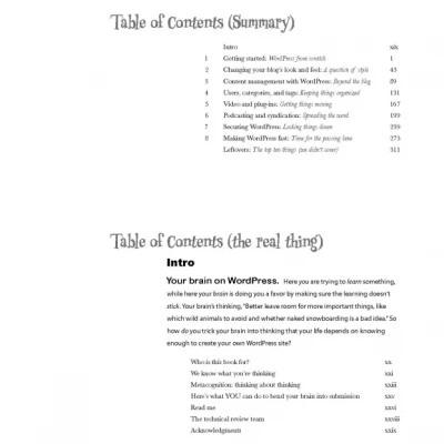 Head First WordPress