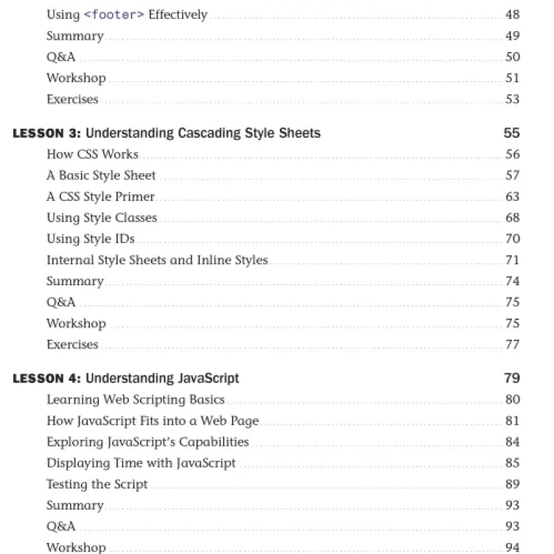 HTML, CSS, and JavaScript All in One Covering HTML5, CSS3, and ES6, Sams Teach Yourself