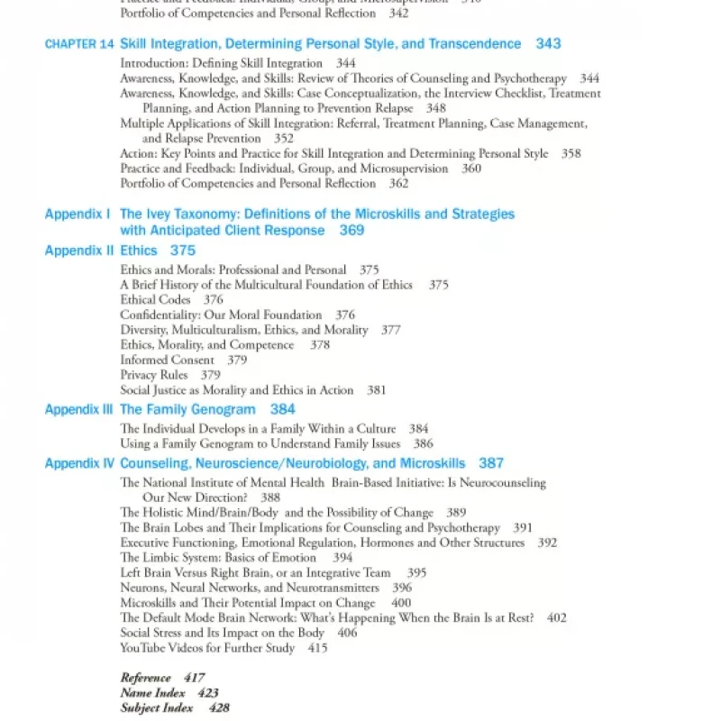 Intentional Interviewing and Counseling Facilitating Client Development in a Multicultural Society