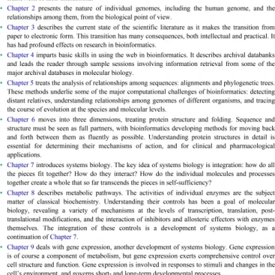 Introduction to bioinformatics - Hanoi Bookstore