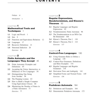 Introduction to Languages and the Theory of Computation