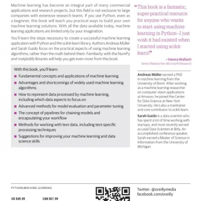 Introduction to Machine Learning with Python A Guide for Data Scientists