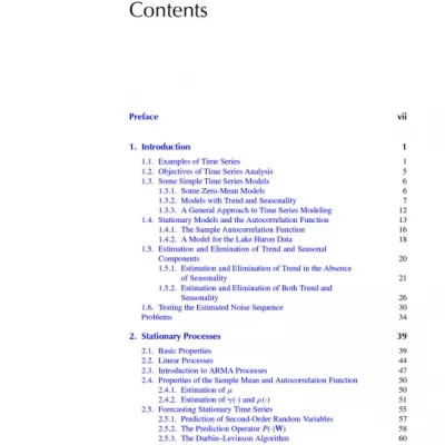 Introduction to Time Series and Forecasting