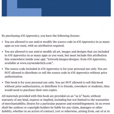 iOS Apprentice (Eighth Edition) Beginning iOS Development with Swift and UIKit