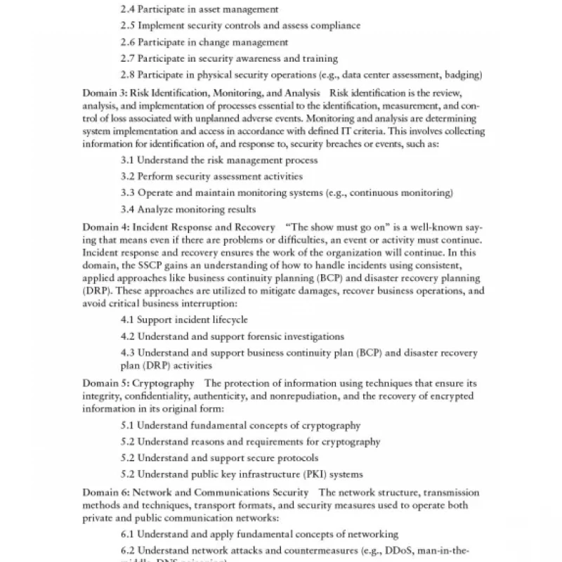 (ISC)² SSCP Systems Security Certified Practitioner Official Study Guide, Second Edition