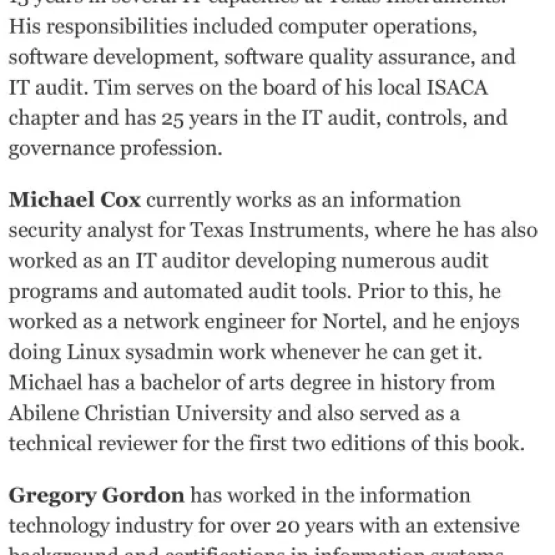 IT Auditing Using Controls to Protect Information Assets by Mike Kegerreis,Mike Schiller,Chris Davis