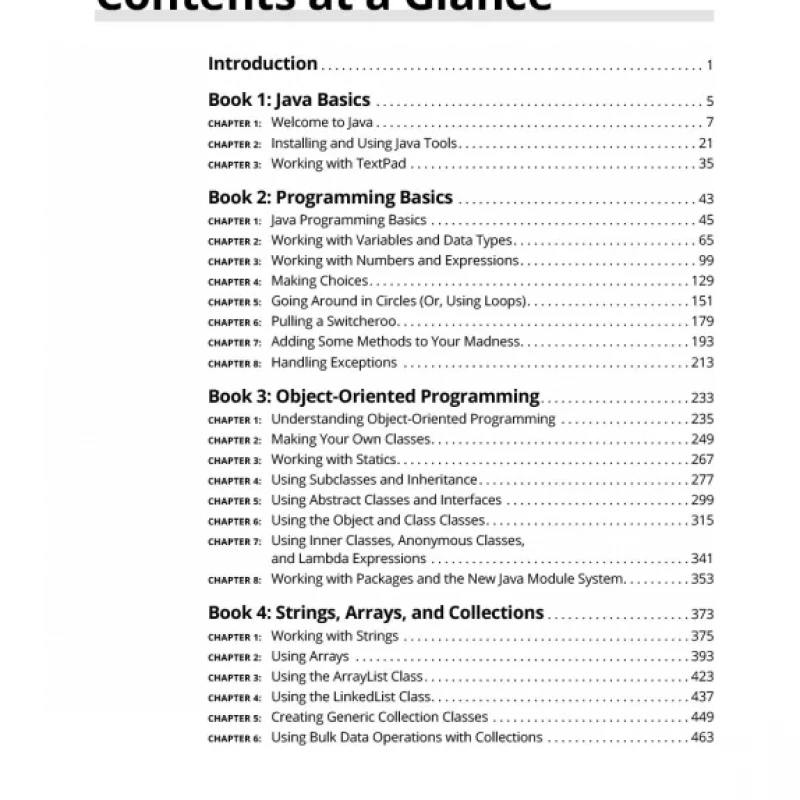 Java All-in-One For Dummies