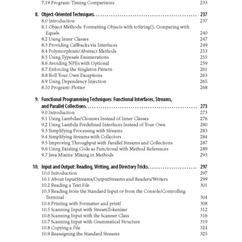 Java Cookbook