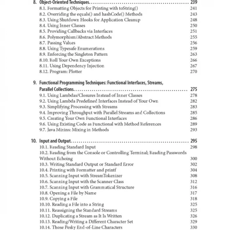 Java Cookbook Solutions and Examples for Java Developers 3rd Edition