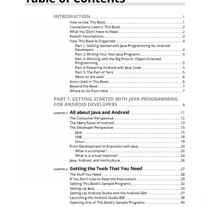 Java Programming for Android Developers For Dummies, 2nd Edition