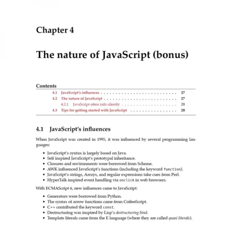 JavaScript for impatient programmers