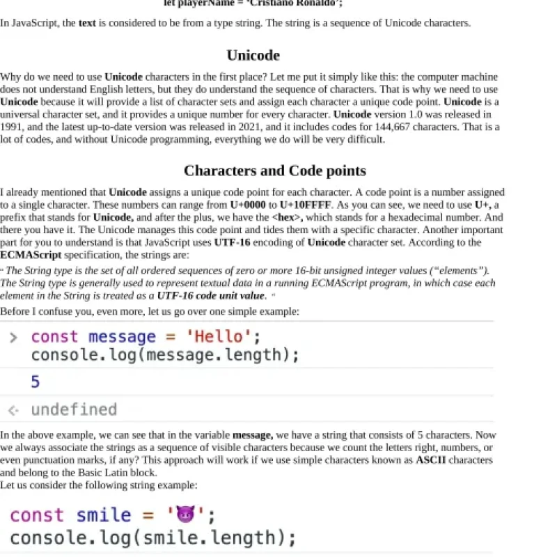 JavaScript From Zero to Hero