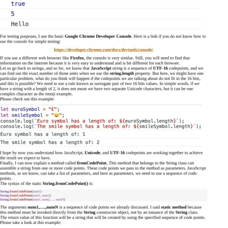 JavaScript From Zero to Hero