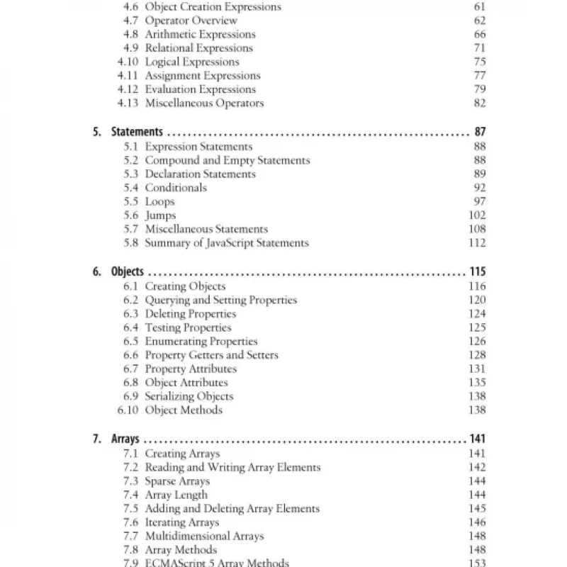 JavaScript The Definitive Guide, Sixth Edition