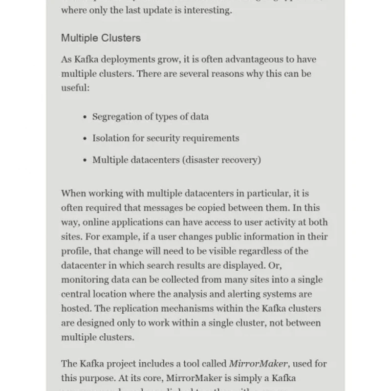 Kafka: The Definitive Guide