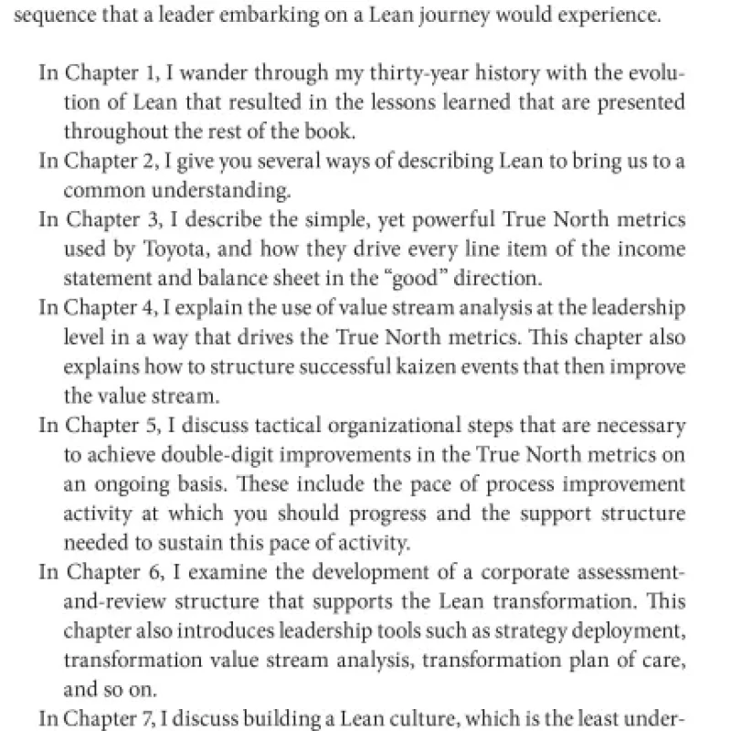 Leading the Lean Enterprise Transformation