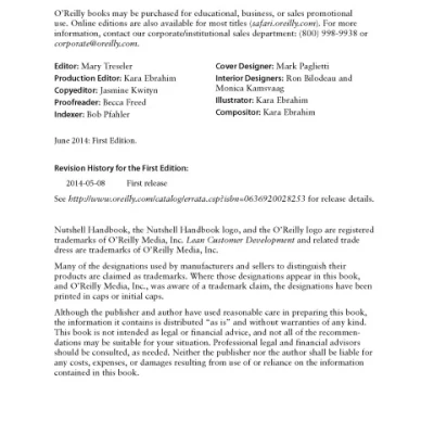 Lean Customer Development