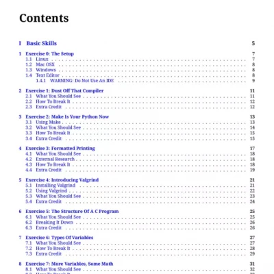 Learn C the Hard Way Practical Exercises on the Computational Subjects You Keep Avoiding