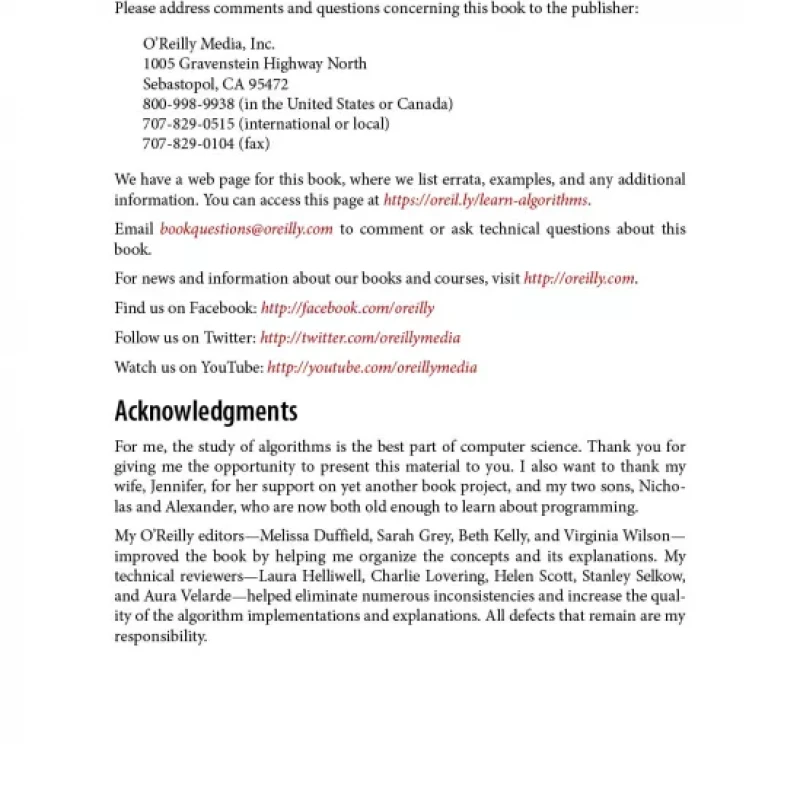 Learning Algorithms