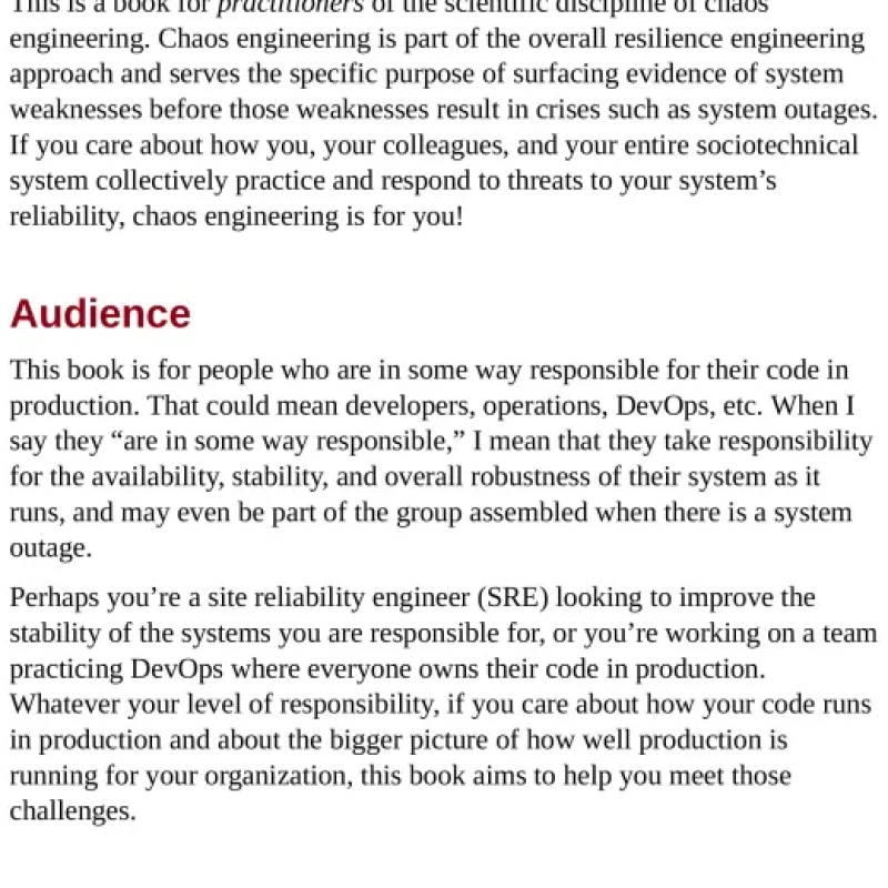 Learning Chaos Engineering