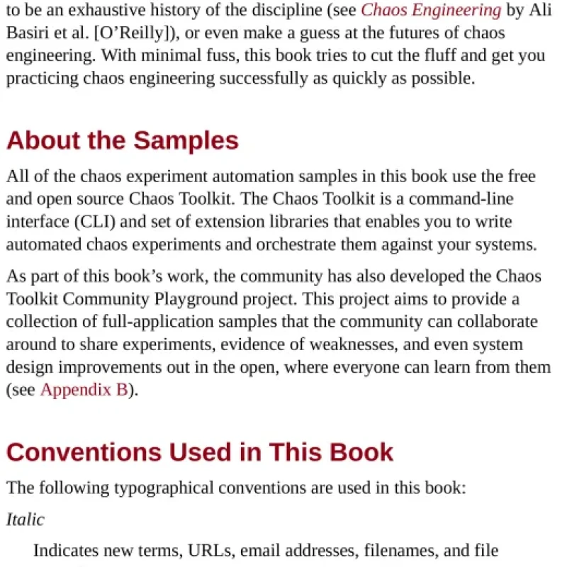 Learning Chaos Engineering