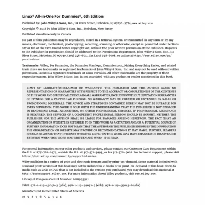 Linux All-In-One For Dummies