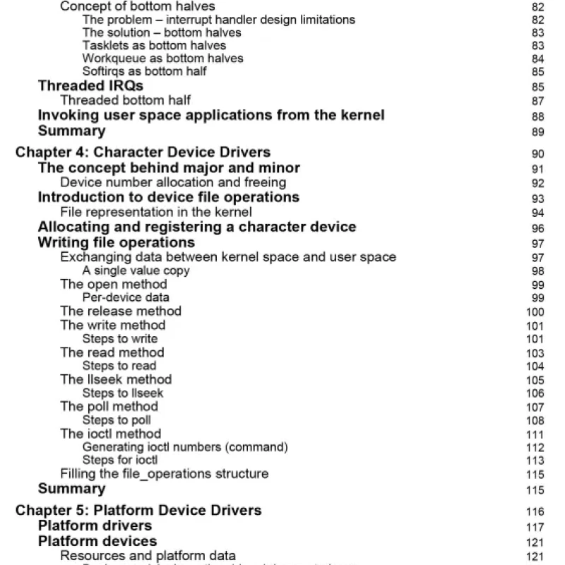 Linux Device Drivers Development