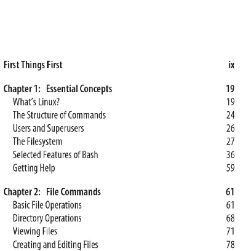 Linux Pocket Guide Essential Commands