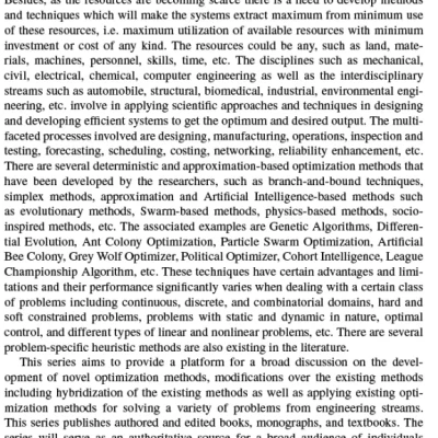 Machine Learning and Optimization for Engineering Design