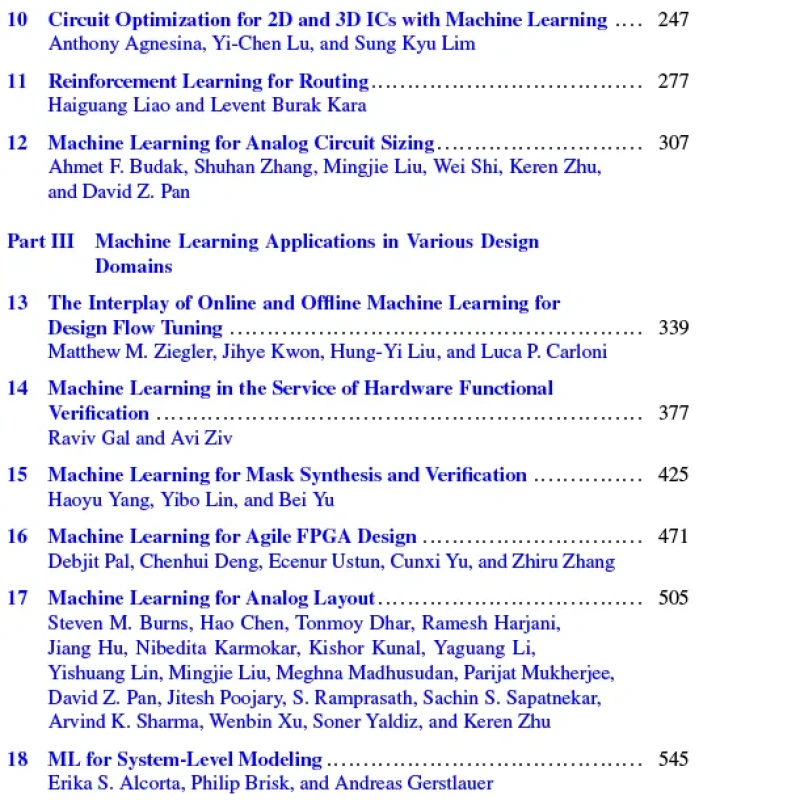 Machine Learning Applications in Electronic Design Automation