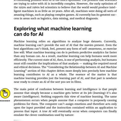 Machine Learning For Dummies