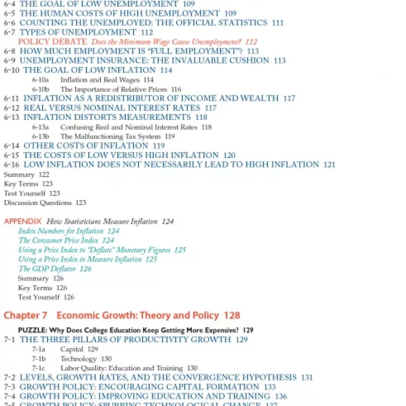 Macroeconomics principles and policy