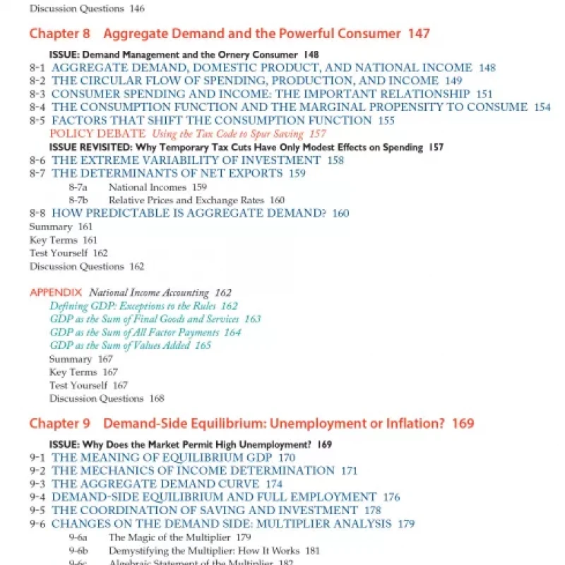 Macroeconomics principles and policy