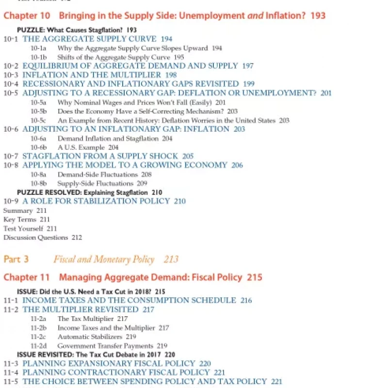 Macroeconomics principles and policy