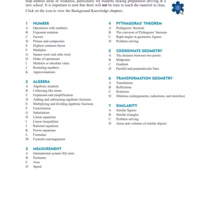Mathematics Core Topics SL 1