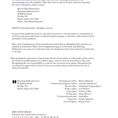Microservices Patterns With examples in Java by Chris Richardson