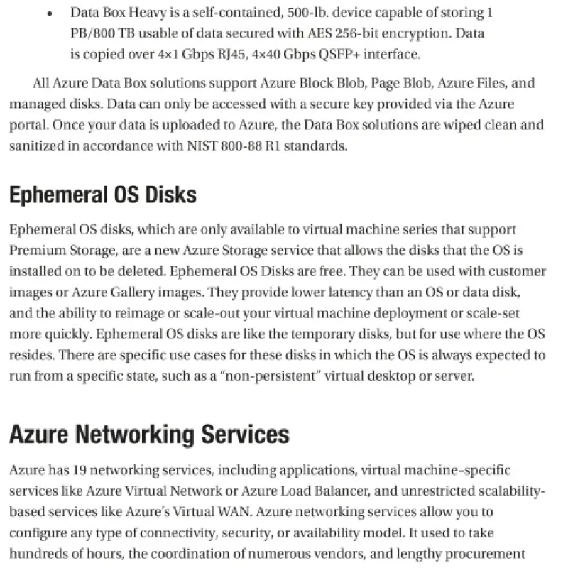 Microsoft Azure Planning, deploying, and managing the Cloud