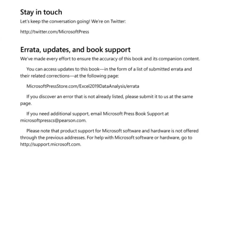 Microsoft Excel 2019 Data Analysis and Business Modelingb (Sách đen trắng)