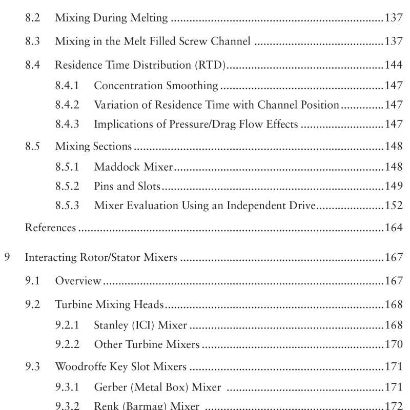 Sách Mixing in Single Screw Extrusion