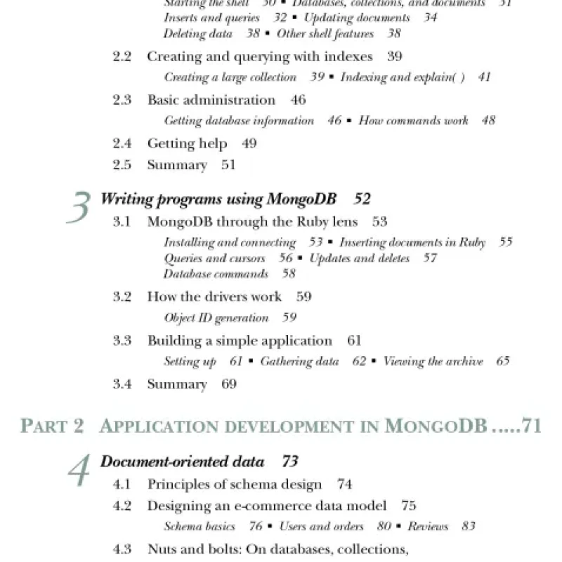 MongoDB in Action Covers MongoDB version 3.0