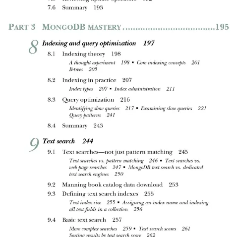 MongoDB in Action Covers MongoDB version 3.0