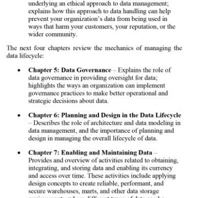 Navigating the Maze An Executive Guide to Data Management First Edition