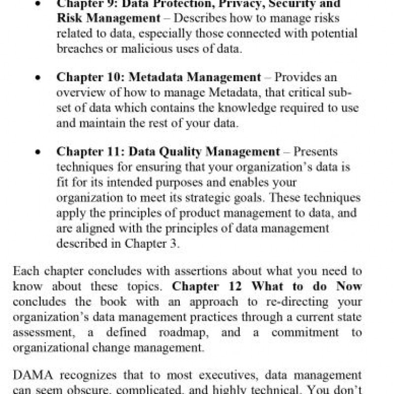 Navigating the Maze An Executive Guide to Data Management First Edition